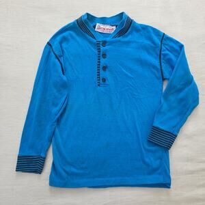 Vintage Vibrant Blue Long Sleeve 5t